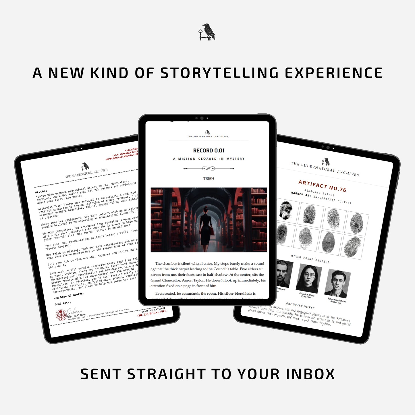 THE REDBORNE FILES (Year-Long Experience)